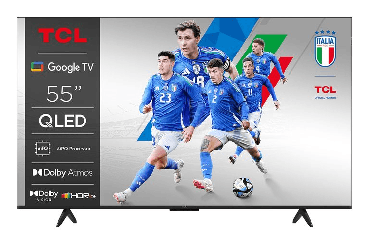 Tcl p79k serie smart tv qled 4k 55" 55p79k, dolby vision - atmos, hdr10+, google tv