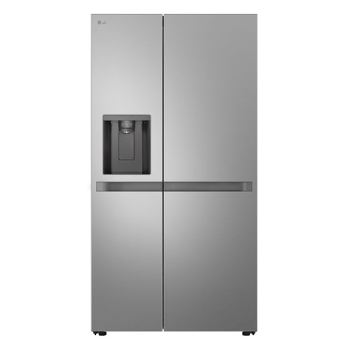 Lg gslc41pype frigo side-by-side, classe e, 641l, dispenser senza allaccio, prime silver