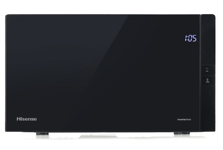 Hisense h25mobs4hgi forno a microonde nero solo microonde superficie piana 25 l 850 w