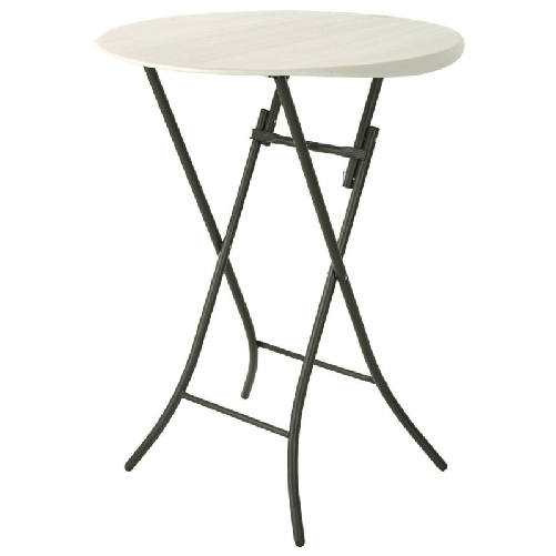 Lifetime Tavolo aggiuntivo Lifetime Crema 84 x 110 x 84 cm Acciaio Plastica