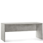 Pidema:Scrivania ufficio cemento larga 180 cm. Scrivanie in legno porta pc per arredamento camerette, dimensioni 76x180x69 cm.