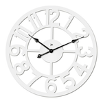 LOWELL Orologio da parete lowell 21551b justaminute bianco