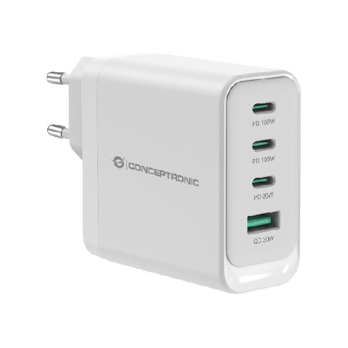 CONCEPTRONIC 4-port 100w gan usb pd charger - ALTHEA22W100