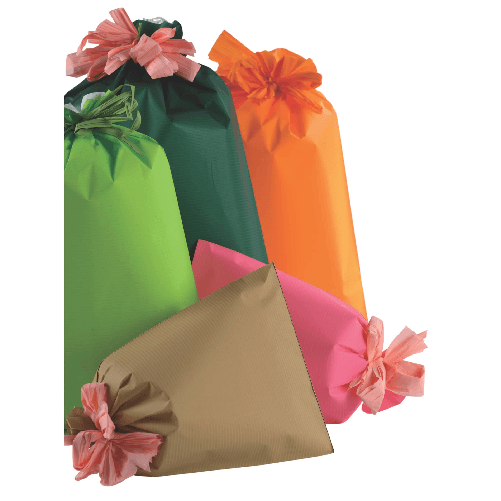 PienniPi Plast BUSTE REGALO IN PPL A SACCO 35x50 MILLERIGHE (50PZ)