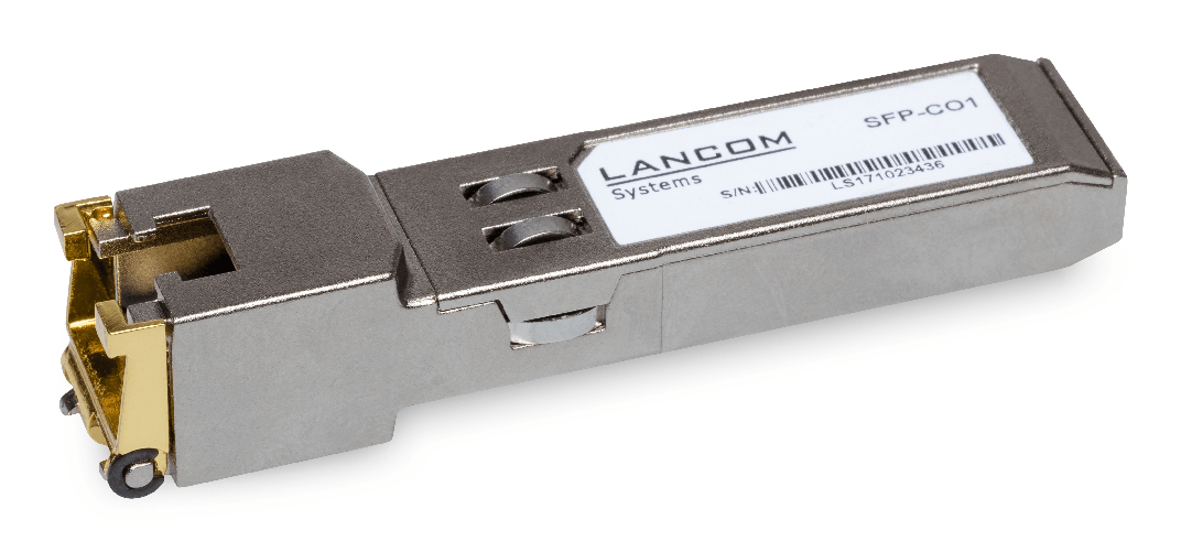 LANCOM Systems LANCOM SFP-CO1 modulo del ricetrasmettitore di rete Rame 1000 Mbit/s
