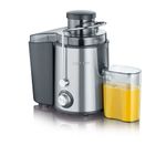 Severin ES 3566 spremiagrumi Centrifuga spremiagrumi 400 W Nero, Acciaio inox