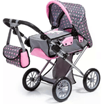 BAYER CARROZZINA PER BAMBONE COLORE ROSA, GRIGIO E NERO
