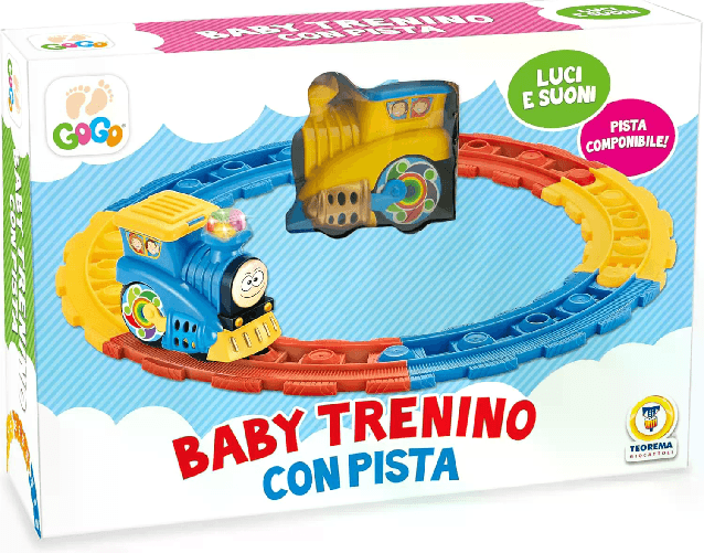 TEOREMA PISTA TRENO CON ACCESSORI LUCI E SUONI
