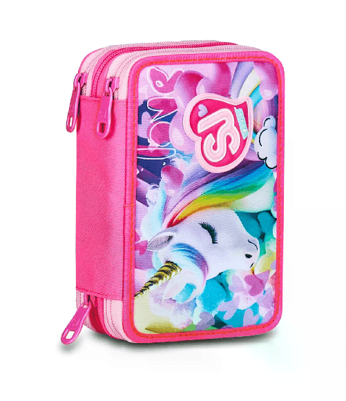 SEVEN ASTUCCIO 3 ZIP SJ GANG FLYUNICORN GIRL