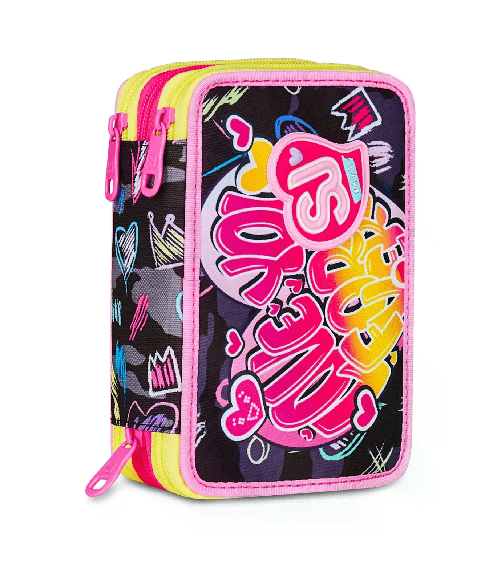SEVEN ASTUCCIO 3 ZIP SJ GANG GAME LED GIRL