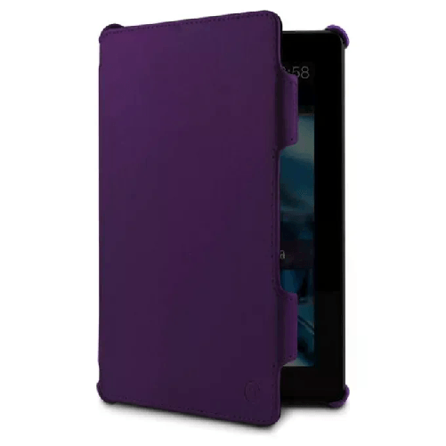 MARBLUE Custodia Slim Hybrid Sottile per Kindle Fire HDX 8.9 Viola Design Protettivo e Leggero