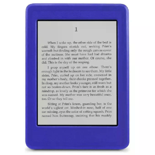 MARBLUE SportGrip custodia in silicone blu per Kindle Paperwhite offre protezione e comfort senza