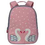 Franck e Fisher  Franck and Fischer Zainetto Herta Cigno Rosa per Bambini Ideale per Scuola e Attivita' Outdoor