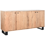 Home ESPRIT Credenza Home ESPRIT Metallo Acacia 170 x 40 x 80 cm