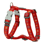 Red Dingo Imbracatura per Cani Red Dingo Style Rosso Impronta animale 30-48 cm