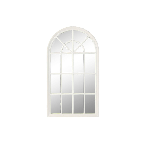 Home ESPRIT Specchio da parete Home ESPRIT Bianco Finestra 80 x 3,5 x 140 cm