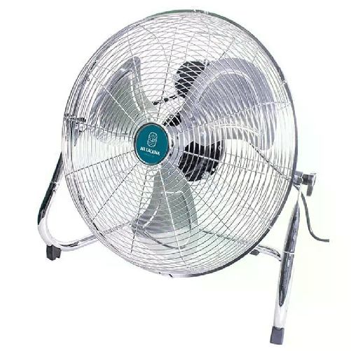 Nataluna Ventilatore da terra Acciaio 70W Con 3 Pale Alluminio a 3 Velocita Diametro 40cm