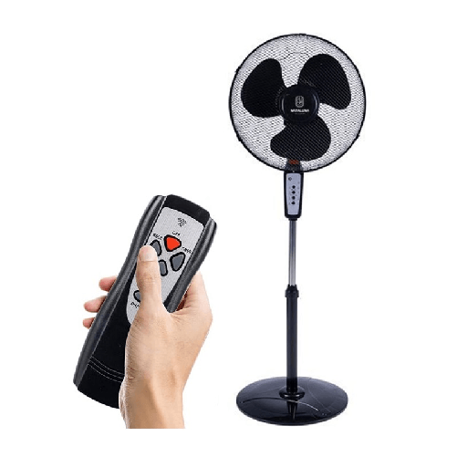 Nataluna Ventilatore A Piantana Con Telecomando 50W 3 Velocità timer 50x128cm oscillante
