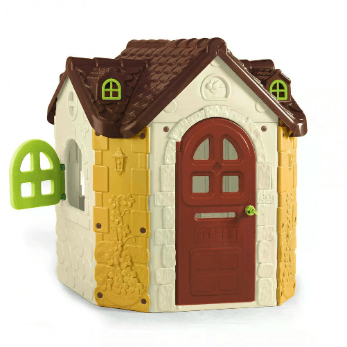 BS COM Casetta da Giardino per bambini in Plastica cm 1,235,00x133x1,425,00 - FANCY