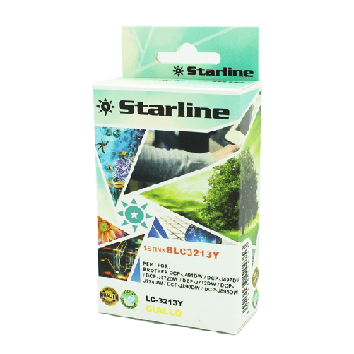 STARLINE Starline - Cartuccia Ink per print C/BROTHER LC-3213Y - Giallo