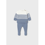 MAYORAL COMPLETO GHETTINA MAGLIA NEONATO MAYORAL 1556 01556 18 BLU ORIGINALE PE 2025