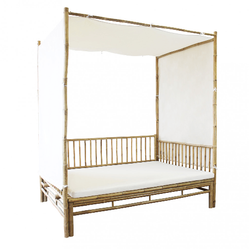 MILANI HOME DUSK - divano letto da giardino in bamboo