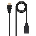 Nanocable 10.15.1011 cavo HDMI 1 m HDMI tipo A (Standard) Nero