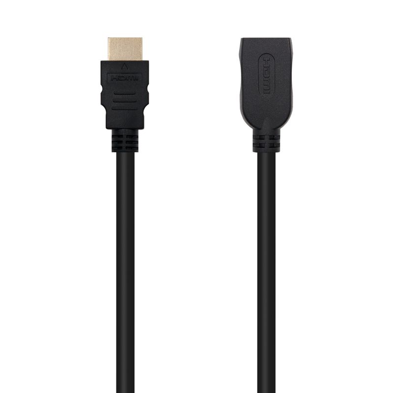 Nanocable-10.15.1011-cavo-HDMI-1-m-HDMI-tipo-A--Standard--Nero