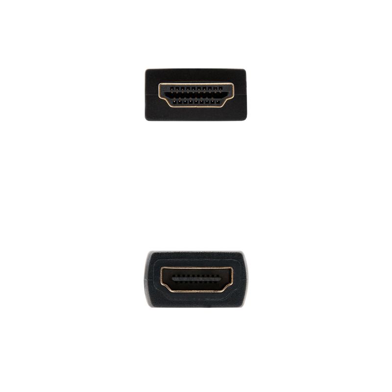 Nanocable-10.15.1011-cavo-HDMI-1-m-HDMI-tipo-A--Standard--Nero