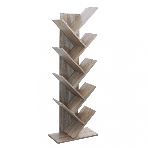 MILANI HOME DYLAN - libreria moderna di design in legno