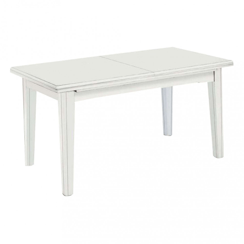 MILANI HOME LENNOX - tavolo da pranzo allungabile in legno massello cm 85 X160/205/250/295/340