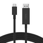 Belkin AVC014bt2MBK 2 m USB tipo-C DisplayPort Nero (USB C TO DISPLAYPORT 1.4 CABLE 2M)