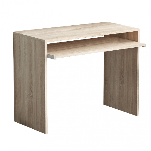 MILANI HOME ELVIO - scrivania con porta tastiera