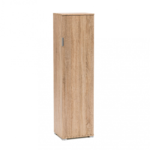 MILANI HOME NODE - armadietto un anta 4 ripiani
