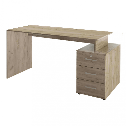 MILANI HOME GALLIENO - scrivania moderna con cassetti