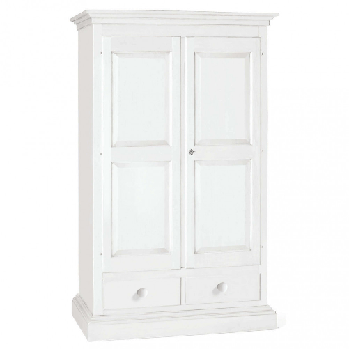 MILANI HOME CHESTER - armadio 2 ante in legno massellox200