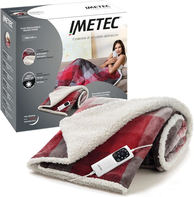 Imetec-16715-coperta-cuscino-elettrico-Coperta-elettrica-150-W-Multicolore-Velluto