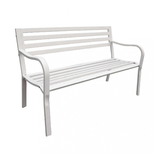 MILANI HOME AELANA - panchina da giardino 2 posti in ferro