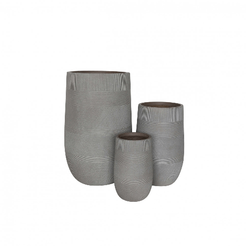 MILANI HOME MIGUEL - set di 3 vasi