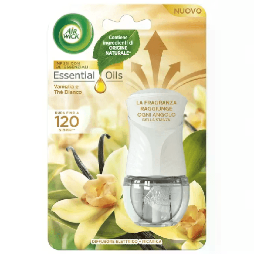 Air Wick Kit Diffusore Elettrico di Oli Essenziali Vaniglia