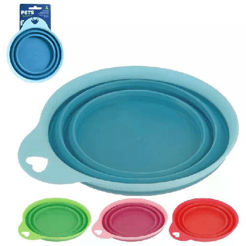 Koopman Ciotola Animali in Silicone Pieghevole 0.35 Litri