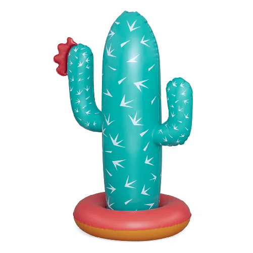TrAdE Shop Traesio  Gioco Acquatico Gonfiabile Cactus Oasis Spruzza Acqua Per Bambini 74x56x104cm 52733 -