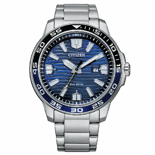 Citizen Orologio Uomo Citizen AW1525-81L Argentato Azzurro