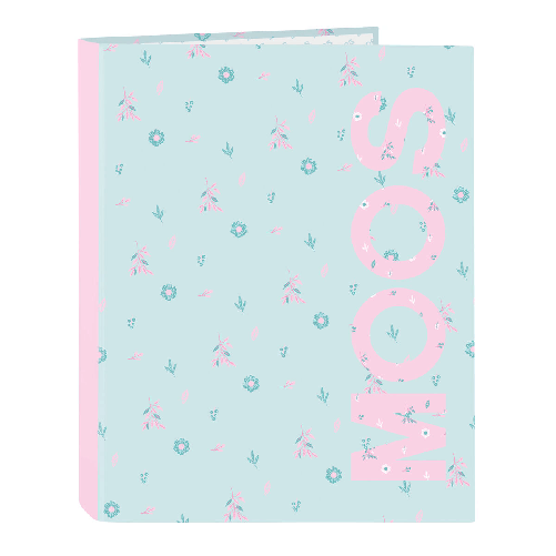 Moos Raccoglitore ad anelli Moos Garden Turchese 26,5 x 33 x 4 cm