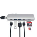 PRO-HUB-USB-C-CON-4K-HDMI---USB-C---CARD-READER-SILVER