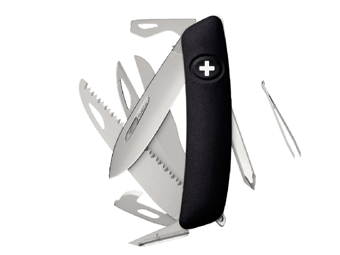 SWIZA Swiza D10R AM SAW &amp; SCISSORS Black (KNR.0146.1010)