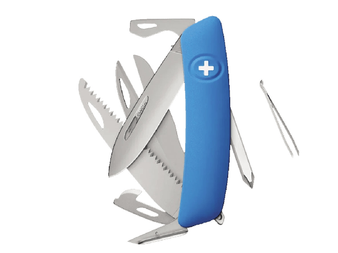 SWIZA Swiza D10R AM SAW &amp; SCISSORS Blue (KNR.0146.1030)