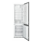 Smeg frigo incasso combinato ventilato no frost 269lt e bianco c41721e