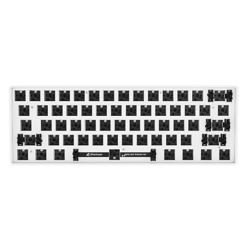 SHARKOON Skiller sgk50 s4 barebone (bianca ansi-layout) - SGK50 S4 BAREBONE WH ANSI