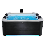 MSPA Piscina idromassaggio mspa f os063w oslo rigida con wifi noce scuro